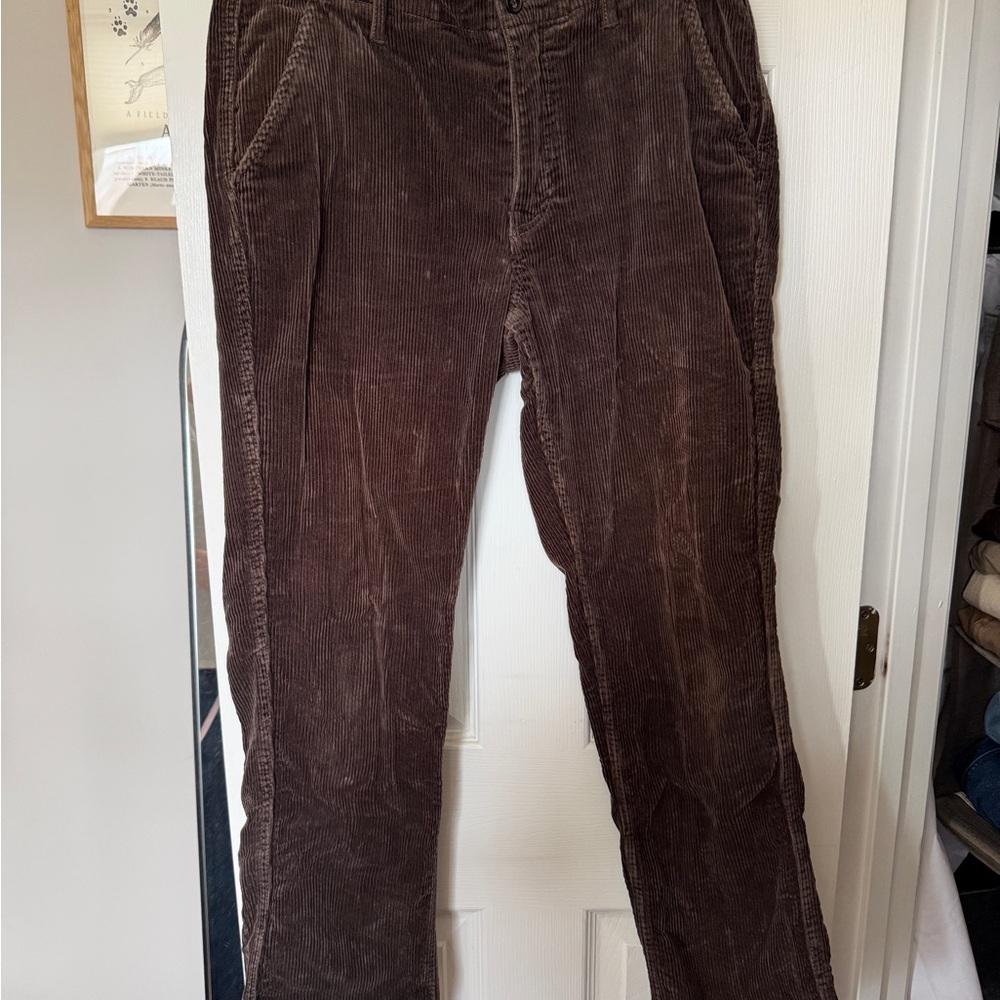 Brown Taylor Stitch Carnegie Pants